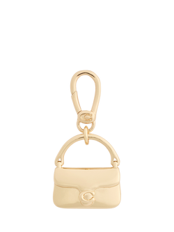 Coach Tabby Handbag Charm, Gold, Gold