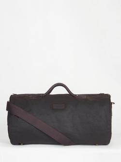 Barbour Wax Holdall, Olive - view 2, Olive