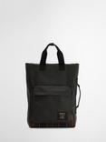 Barbour Field Waxed Backpack, Sage/Classic