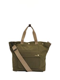 Barbour Transport 3-Way Tote Bag, Dusky Green, Dusky Green