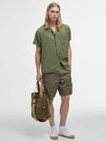 Barbour Transport Carry-All Tote Bag, Dusky Green