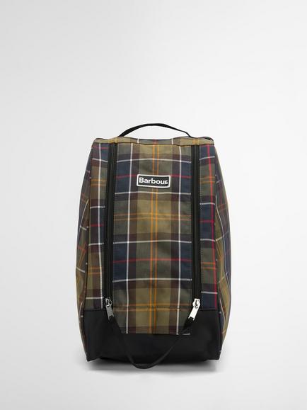 Barbour Essential Tartan Boot Bag, Classic Tartan - view 2, Classic Tartan