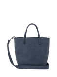 Vivienne Westwood Suede Small Studio Shopper Bag, Blue