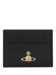 Vivienne Westwood 3D Gold Hardware Card Holder, Black