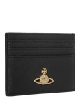 Vivienne Westwood 3D Gold Hardware Card Holder, Black