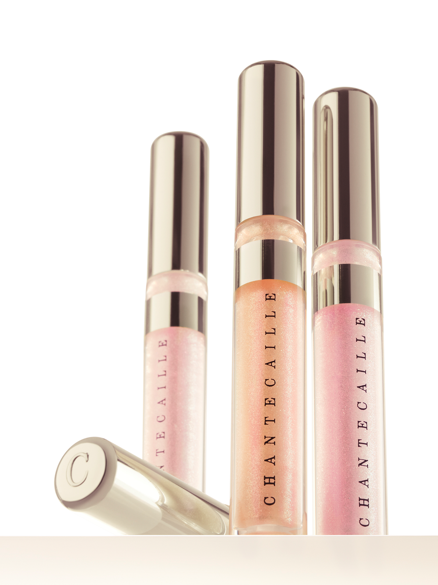 Product image 6 of 6, which shows Chantecaille Brilliant Lip Gloss, Pearly Gold Sparkle