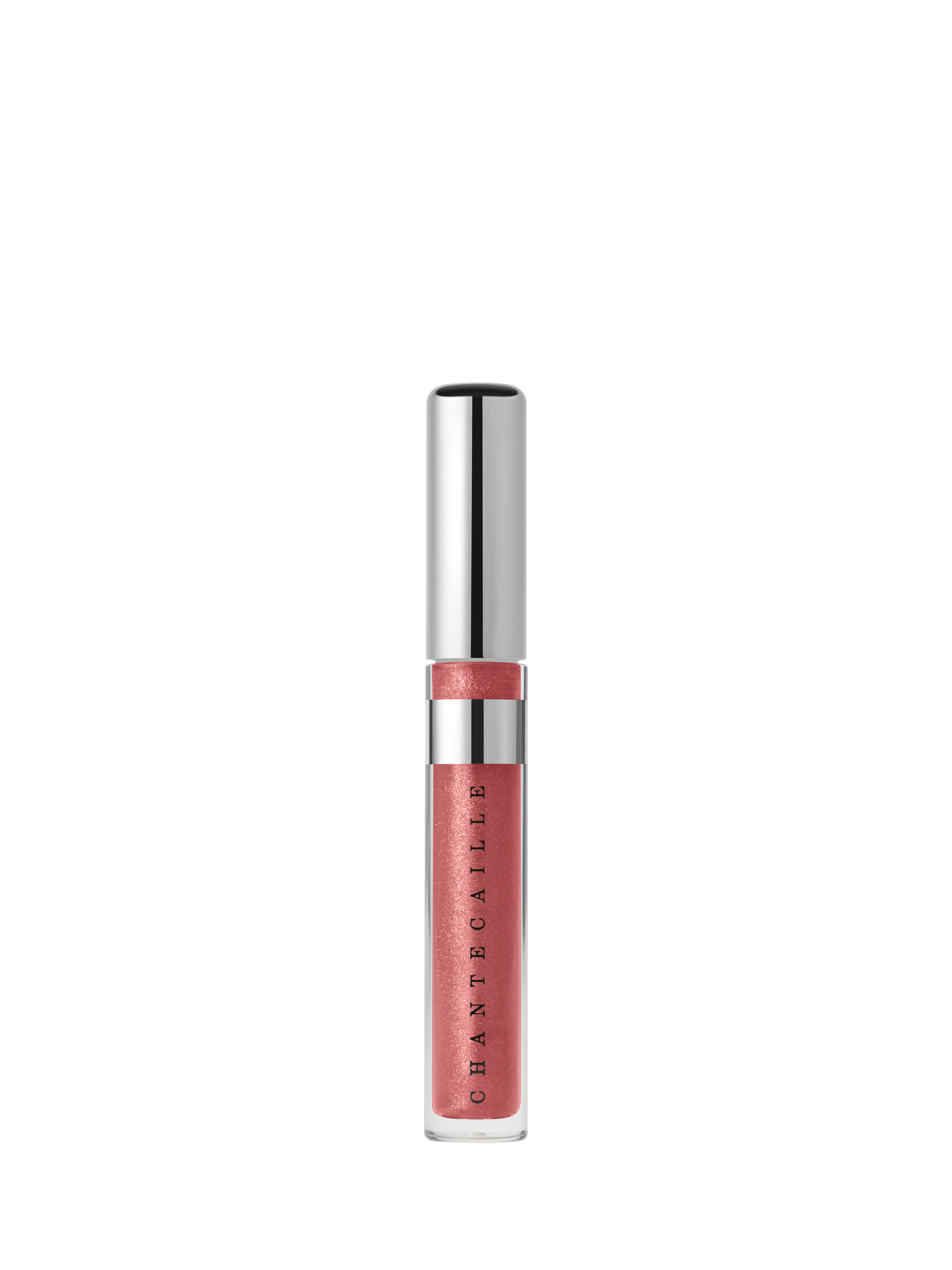 Product image 1 of 2, which shows Chantecaille Brilliant Lip Gloss, Glistening Strawberry Pink