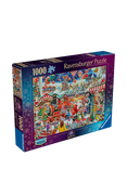 Ravensburger Santa's Train Grotto Jigsaw Puzzle, 1000 Pieces