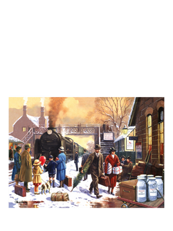 Ravensburger Last Train Home Jigsaw Puzzle, 1000 Pieces - view 2, Multi