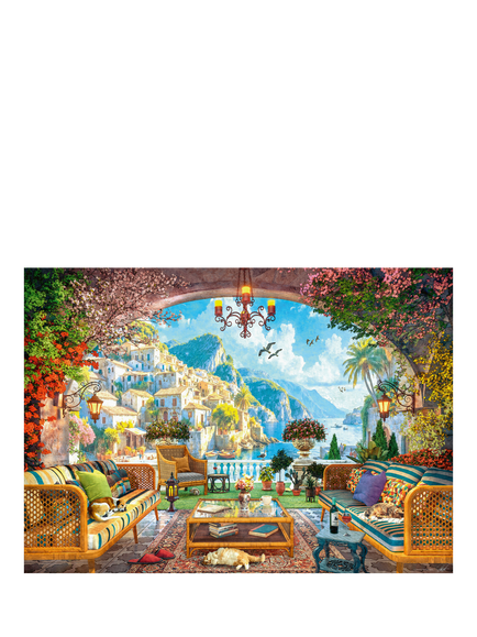Ravensburger Mediterranean View Jigsaw Puzzle, 1000 Pieces - view 2, Multi
