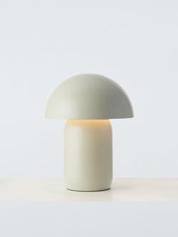 John Lewis Mushroom Rechargeable Dimmable Table Lamp, Putty, Putty