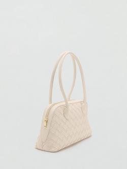 Mango Clavel Bowling Bag - view 2, Off White