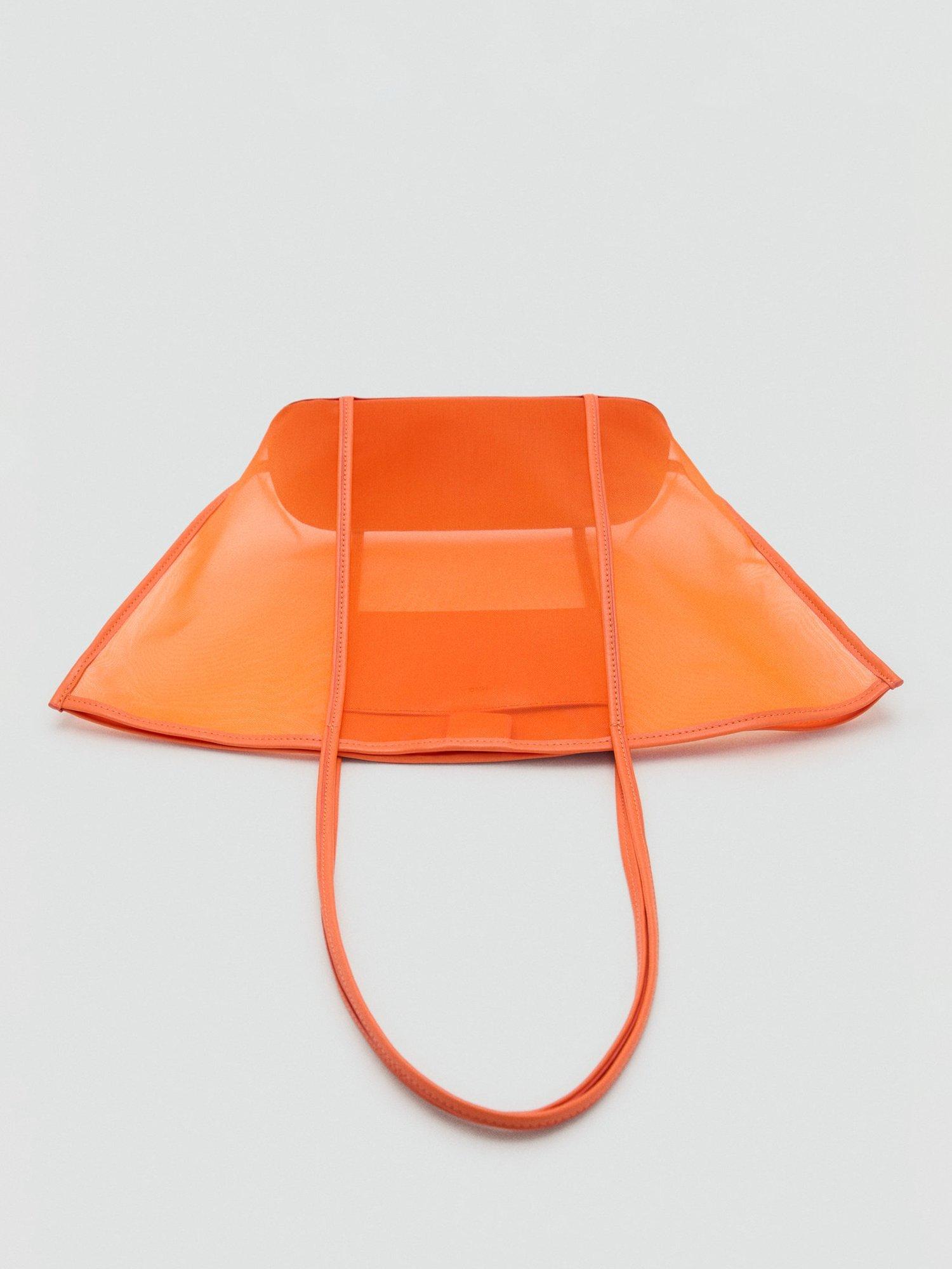 Product image 5 of 5, which shows Mango Dalsi Shopper Tote Bag, Orange