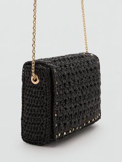 Mango Espiga Cross Body Bag - view 2, Black