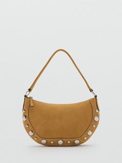 Mango Gari Suede Grab Gab, Mustard