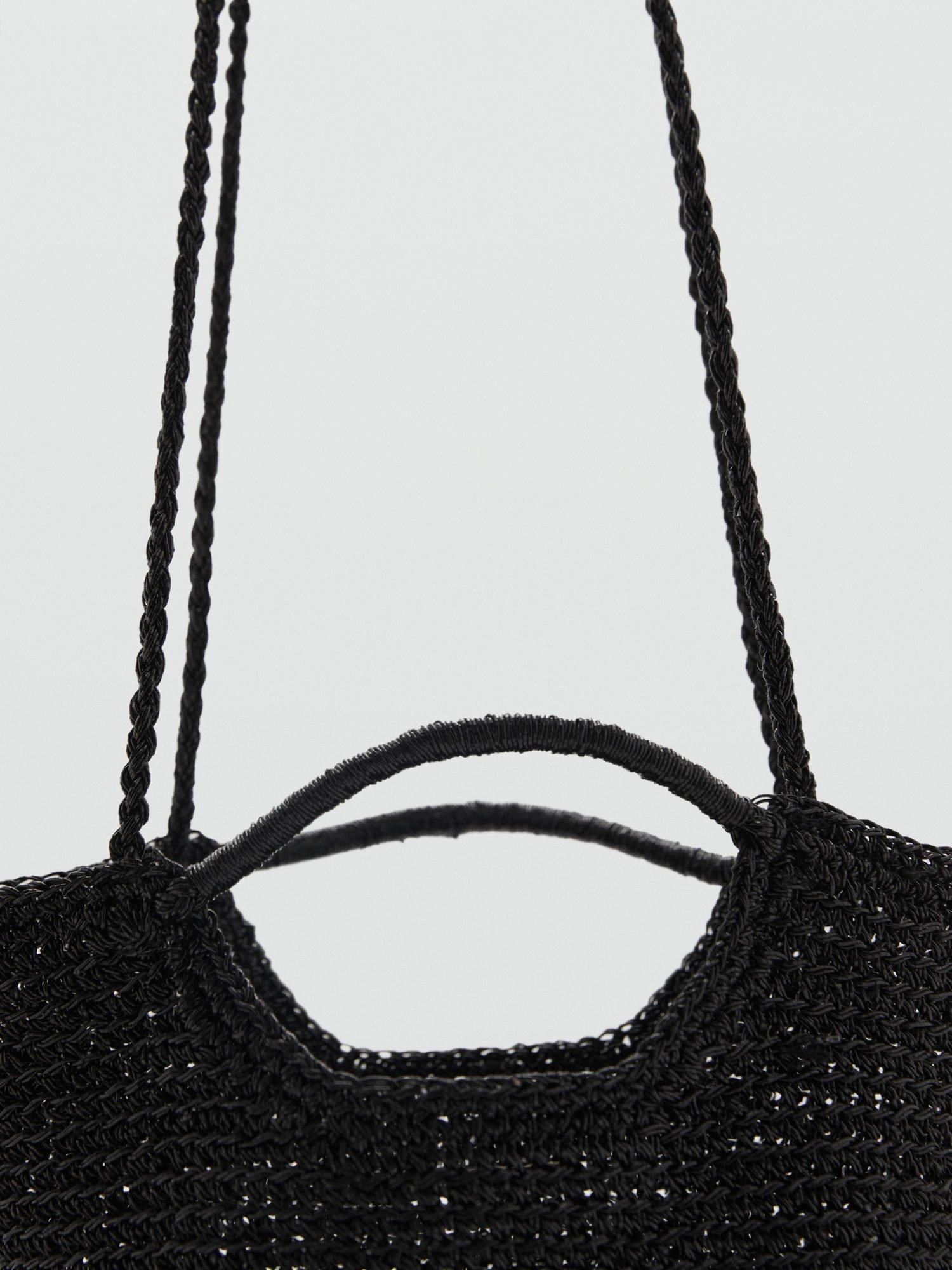 Product image 3 of 7, which shows Mango Platino Cross Body Bag, Black