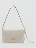 Mango Verdejo Shoulder Bag, Natural White