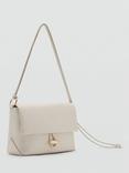 Mango Verdejo Shoulder Bag, Natural White