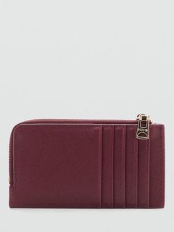 Mango Martes Card Holder - view 2, Dark Red