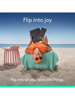 Logitech Flip Folio Case for iPad Pro 13" (M4 & M5) & iPad Air 13" (M2 & M3), Graphite - view 2, Graphite