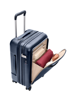 Briggs & Riley Essential 56cm Carry-On Expandable Spinner Suitcase, Navy - view 2, Navy
