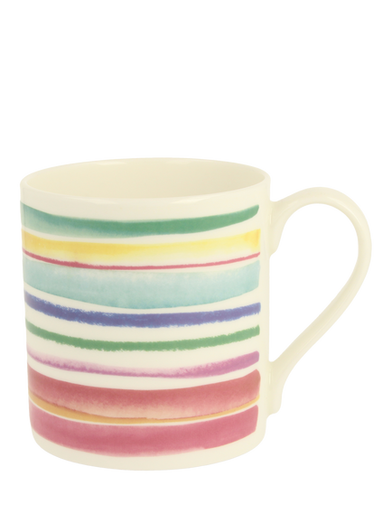 McLaggan Smith Bluebellgray Oban Striped Bone China Mug, 350ml, Multi Multi