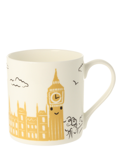 McLaggan Smith Big Ben London Bone China Mug, 350ml, Multi Multi