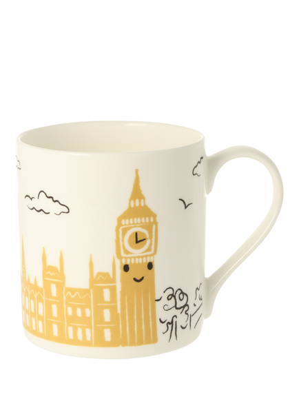 McLaggan Smith Big Ben London Bone China Mug, 350ml, Multi Multi