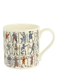 McLaggan Smith Picturemaps Famous Scots Bone China Mug, 350ml