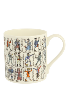 McLaggan Smith Picturemaps Famous Scots Bone China Mug, 350ml