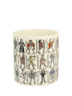 McLaggan Smith Picturemaps Famous Scots Bone China Mug, 350ml - view 2, Multi