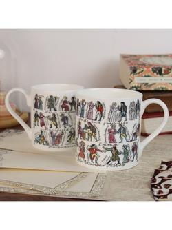 McLaggan Smith Jane Austen Bone China Mug, 350ml - view 2, Multi