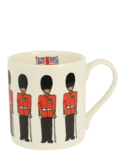 McLaggan Smith King's Guard Bone China Mug, 350ml, Red/Multi, Multi