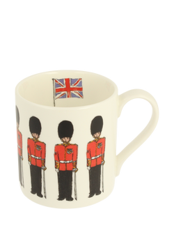 McLaggan Smith King's Guard Bone China Mug, 350ml, Red/Multi - view 2, Multi