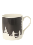 McLaggan Smith London Skyline Bone China Mug, 350ml, Dark Sky