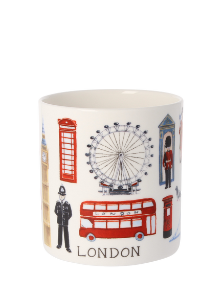 McLaggan Smith London Icons Bone China Mug, 350ml - view 2, Multi Multi