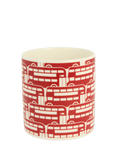 McLaggan Smith Red London Bus Bone China Mug, 350ml