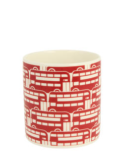 McLaggan Smith Red London Bus Bone China Mug, 350ml - view 2, Multi Multi