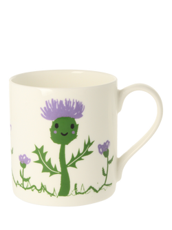 McLaggan Smith Wee Thistle Bone China Mug, 350ml, Multi Multi