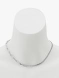 AllSaints Mixed Chain Necklace, Silver