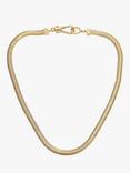 AllSaints Snake Chain Collar Necklace