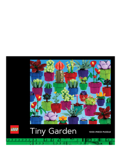 Galison LEGO Tiny Garden Jigsaw Puzzle, 1000 Pieces, Multi