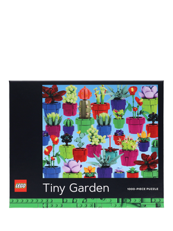 Galison LEGO Tiny Garden Jigsaw Puzzle, 1000 Pieces - view 2, Multi