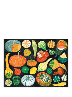 Galison The World of Pumpkins Jigsaw Puzzle, 1000 Pieces - view 2, Multi