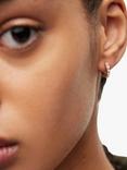 AllSaints Mini Pearls Huggie Hoop Earrings, Set of 2, Gold