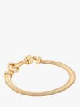 AllSaints Snake Chain Bracelet, Gold
