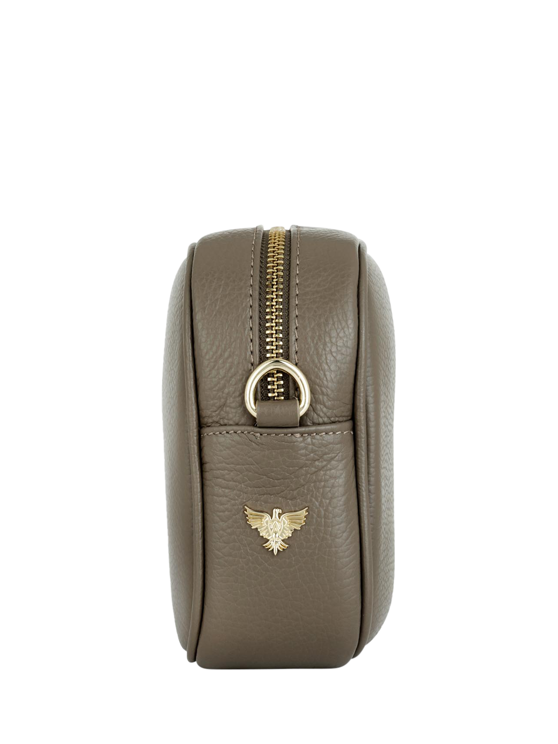 Product image 2 of 4, which shows Apatchy London Leather Crossbody Camera Bag, Latte