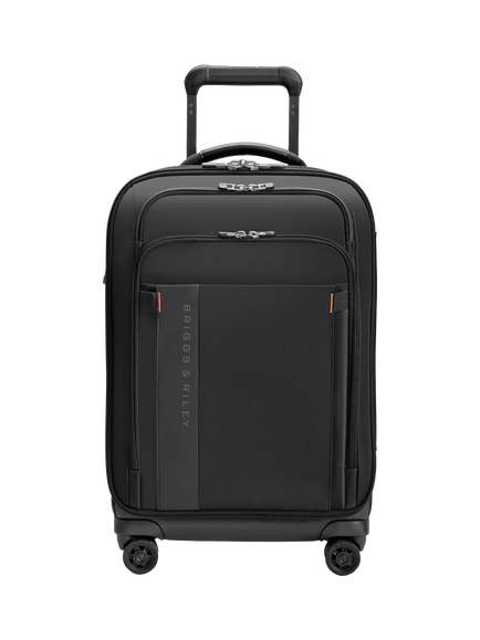 Briggs & Riley ZDX Essential Carry-On 4 Wheel Spinner 56cm Expandable Cabin Case, 46.5L, Black