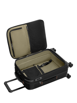 Briggs & Riley ZDX Essential Carry-On 4-Wheel Spinner 56cm Expandable Cabin Case, 46.5L - view 2, Black