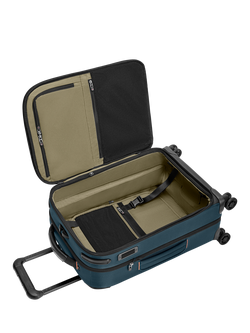 Briggs & Riley Global 53cm Carry-On Spinner 4-Wheel Suitcase, Black - view 2, Ocean